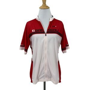 Louis Garneau Jersey Women XL Extra Large Equipe Short Sleeve Cycling *READ